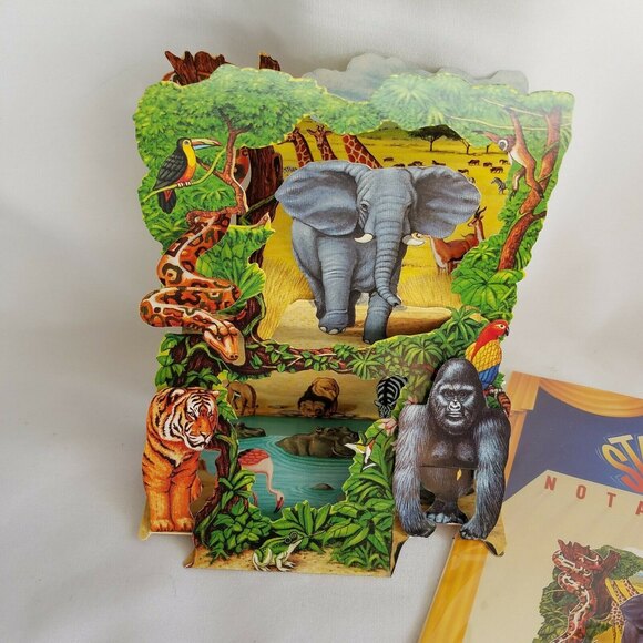 PopShots Standing Notations Jungle  3D Pop Up Greeting Card - Picture 1 of 4